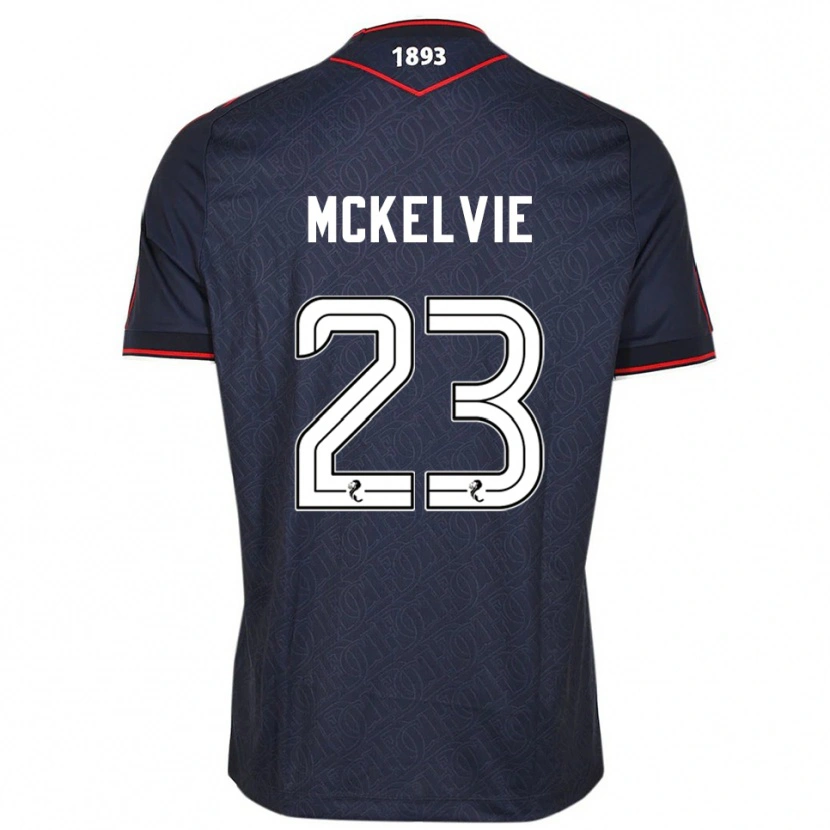 Danxen Mujer Camiseta Lewis Mckelvie #23 Azul Marino Blanco 1ª Equipación 2025/26 La Camisa