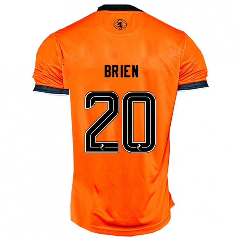 Danxen Mujer Camiseta Freya Brien #20 Naranja Negro 1ª Equipación 2025/26 La Camisa