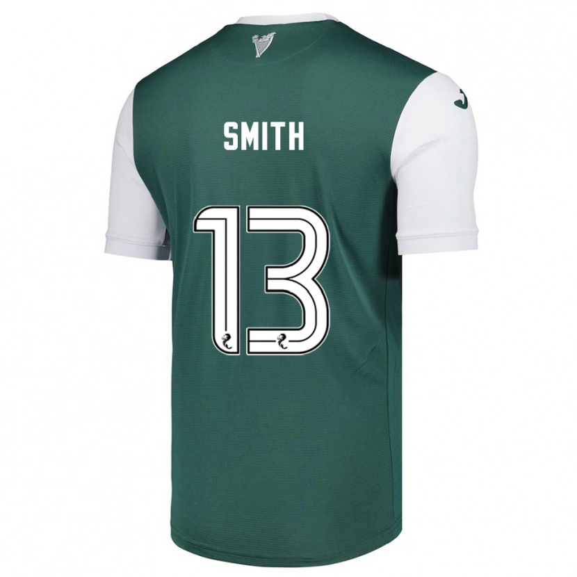 Danxen Mujer Camiseta Jordan Smith #13 Verde Blanco 1ª Equipación 2025/26 La Camisa