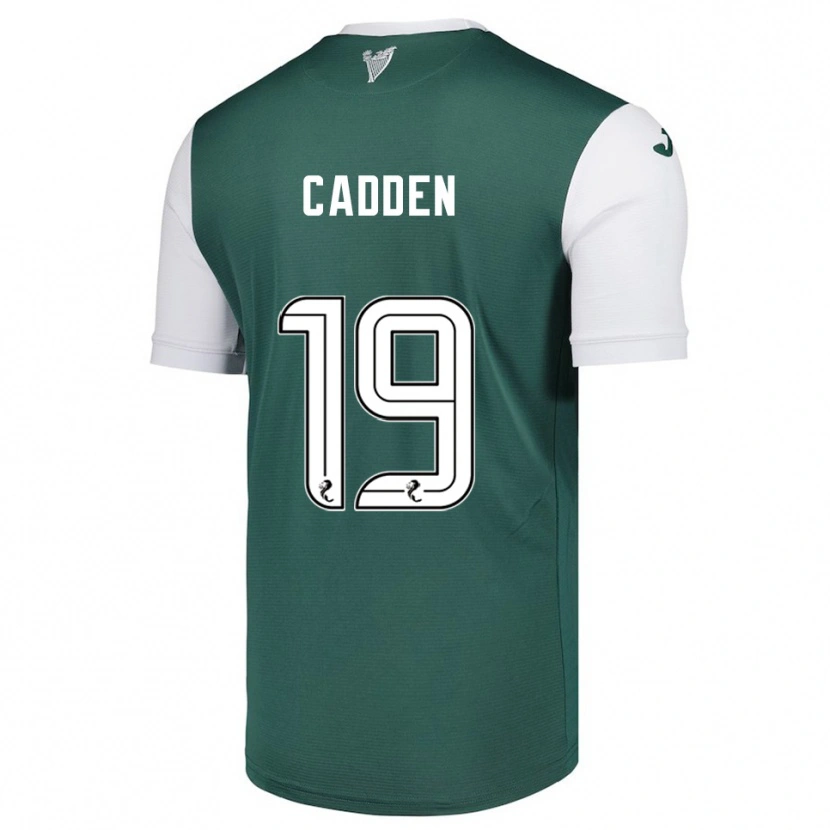 Danxen Mujer Camiseta Nicky Cadden #19 Verde Blanco 1ª Equipación 2025/26 La Camisa