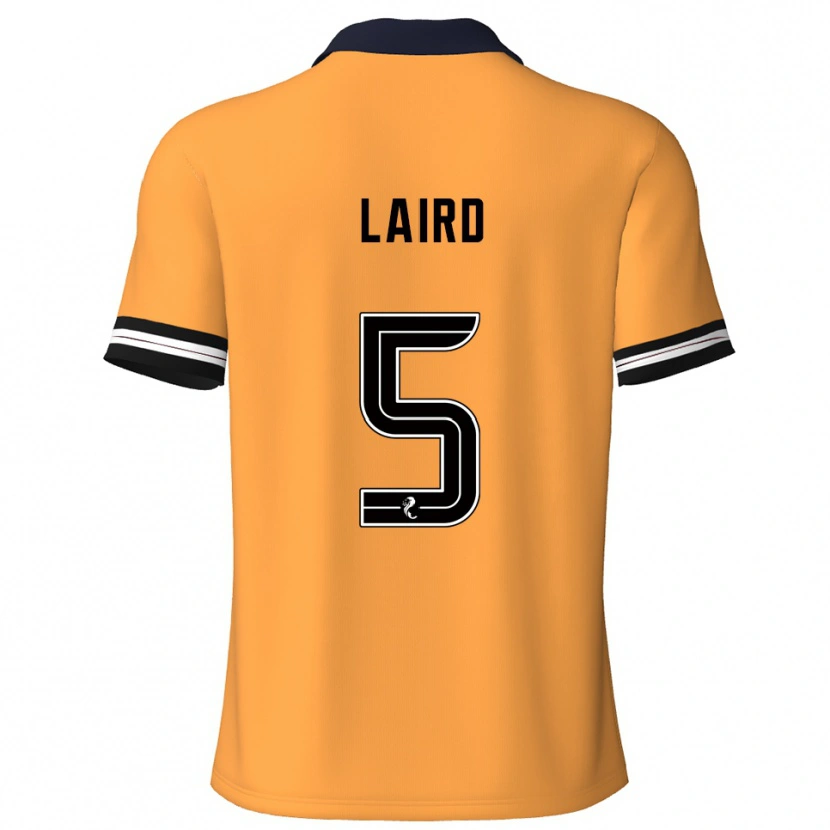 Danxen Mujer Camiseta Summer Laird #5 Amarillo Negro 1ª Equipación 2025/26 La Camisa