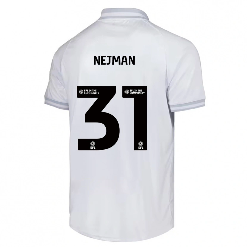 Danxen Mujer Camiseta Harrison Nejman #31 Blanco Gris Negro 2ª Equipación 2025/26 La Camisa