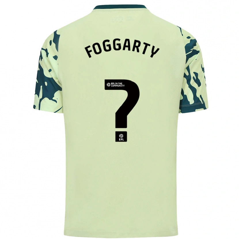 Danxen Mujer Camiseta Corey Foggarty #0 Verde Oscuro 2ª Equipación 2025/26 La Camisa