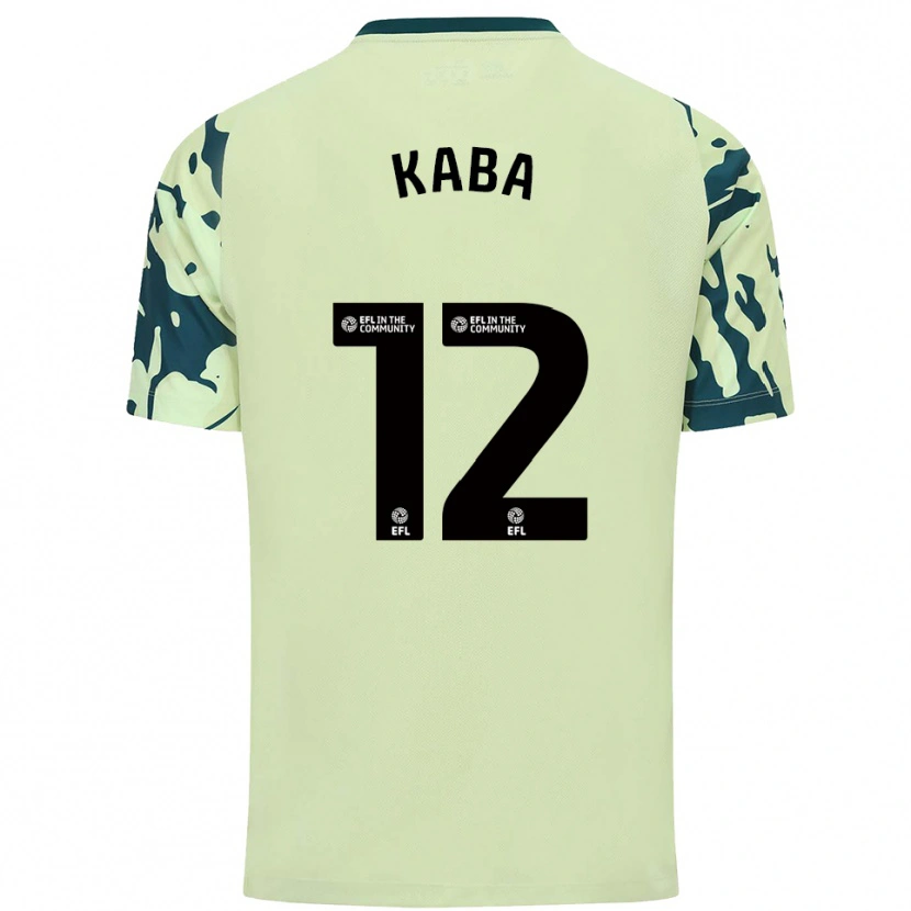 Danxen Mujer Camiseta Sekou Kaba #12 Verde Oscuro 2ª Equipación 2025/26 La Camisa