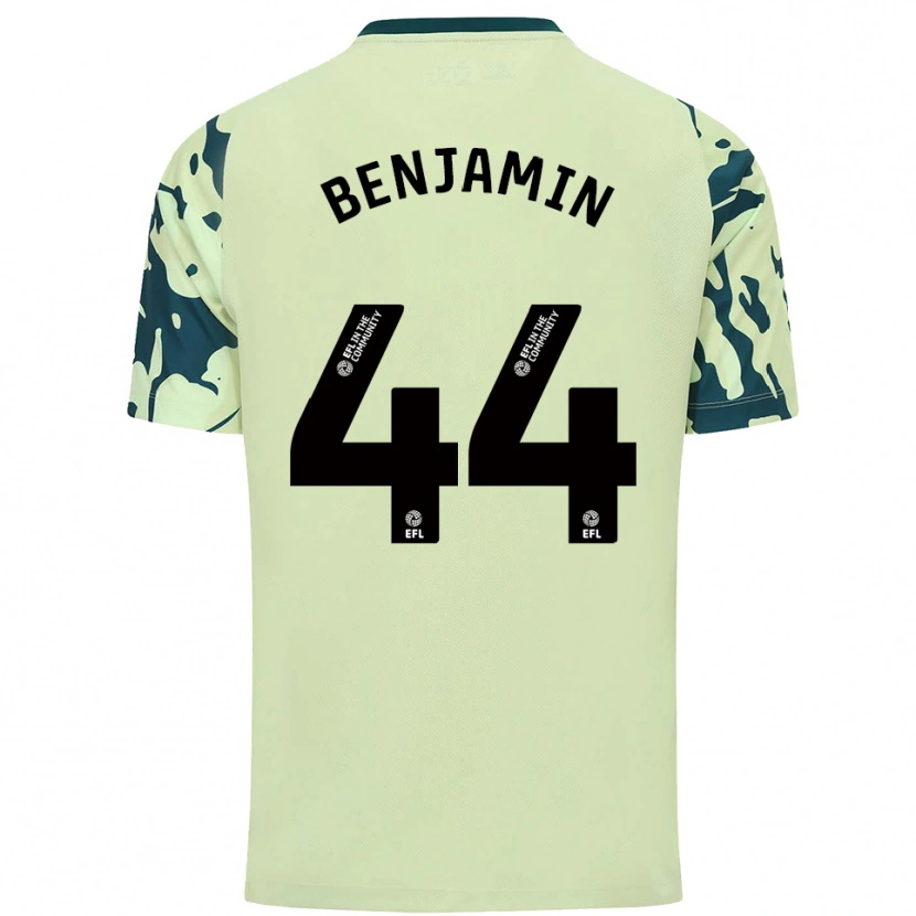 Danxen Mujer Camiseta Xavier Benjamin #44 Verde Oscuro 2ª Equipación 2025/26 La Camisa