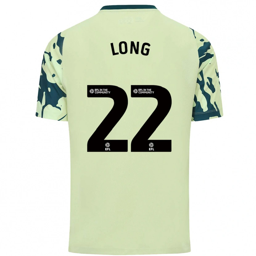 Danxen Mujer Camiseta Amy Long #22 Verde Oscuro 2ª Equipación 2025/26 La Camisa