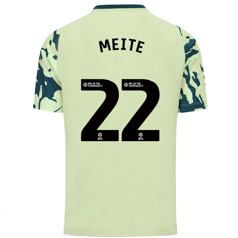 Danxen Mujer Camiseta Yakou Méïté #22 Verde Oscuro 2ª Equipación 2025/26 La Camisa