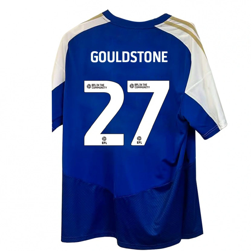 Danxen Mujer Camiseta Lemoni Gouldstone #27 Azul Blanco Dorado 2ª Equipación 2025/26 La Camisa