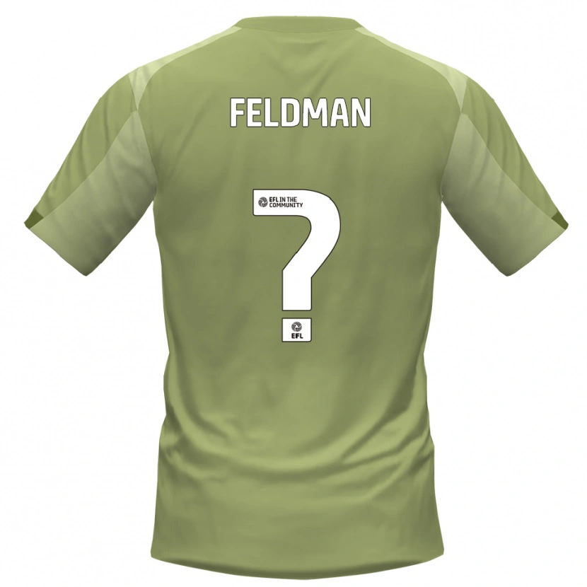 Danxen Mujer Camiseta Jordan Feldman #0 Salvia Champán 2ª Equipación 2025/26 La Camisa