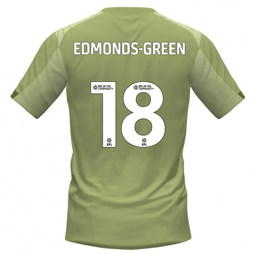 Danxen Mujer Camiseta Rarmani Edmonds-Green #18 Salvia Champán 2ª Equipación 2025/26 La Camisa