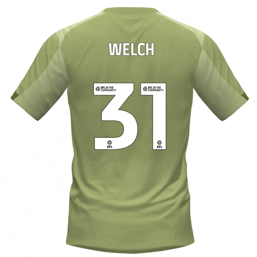 Danxen Mujer Camiseta Makai Welch #31 Salvia Champán 2ª Equipación 2025/26 La Camisa