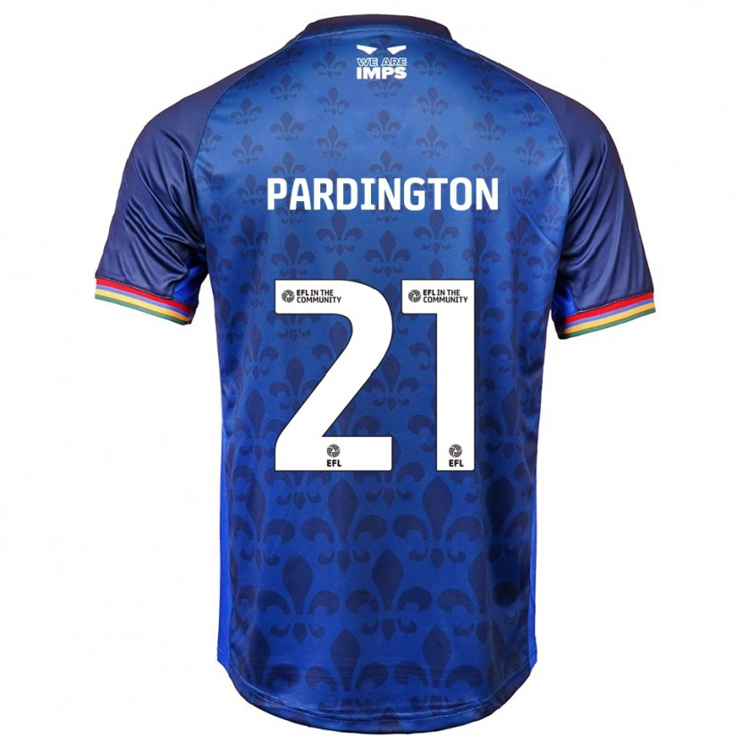 Danxen Mujer Camiseta Jamie Pardington #21 Azul Azul Marino 2ª Equipación 2025/26 La Camisa