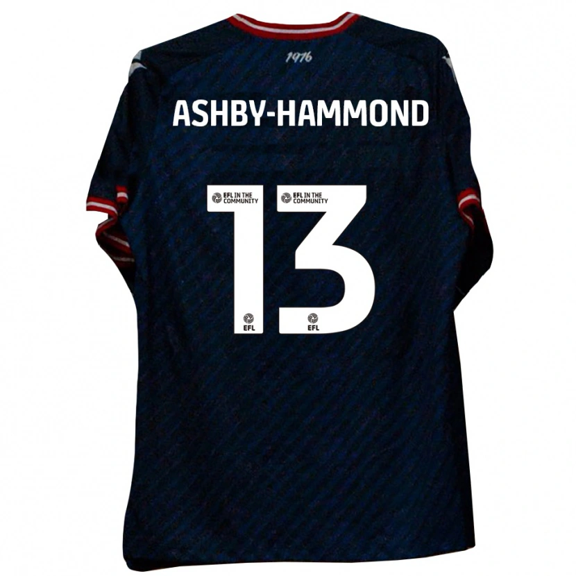 Danxen Mujer Camiseta Taye Ashby-Hammond #13 Azul Marino Rojo 2ª Equipación 2025/26 La Camisa