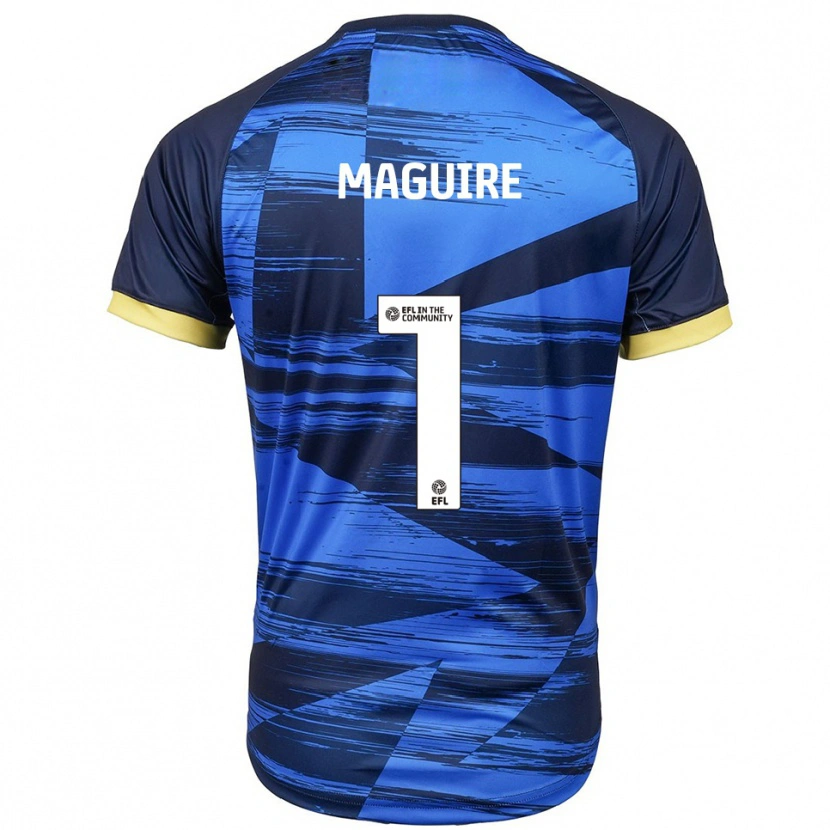 Danxen Mujer Camiseta Imogen Maguire #1 Azul Azul Marino 2ª Equipación 2025/26 La Camisa