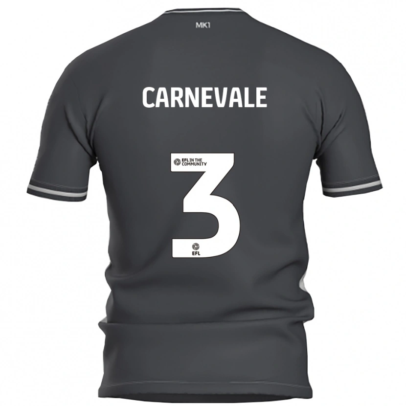 Danxen Mujer Camiseta Giusy Carnevale #3 Gris Plata 2ª Equipación 2025/26 La Camisa