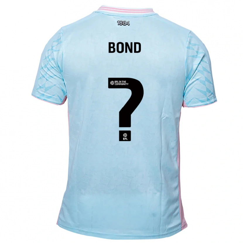 Danxen Mujer Camiseta Shaney Bond #0 Celeste Rosa 2ª Equipación 2025/26 La Camisa