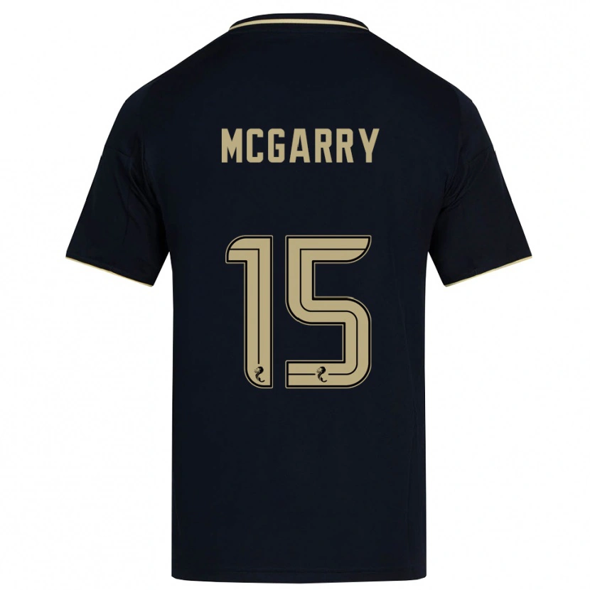 Danxen Mujer Camiseta James Mcgarry #15 Azul Marino Dorado 2ª Equipación 2025/26 La Camisa