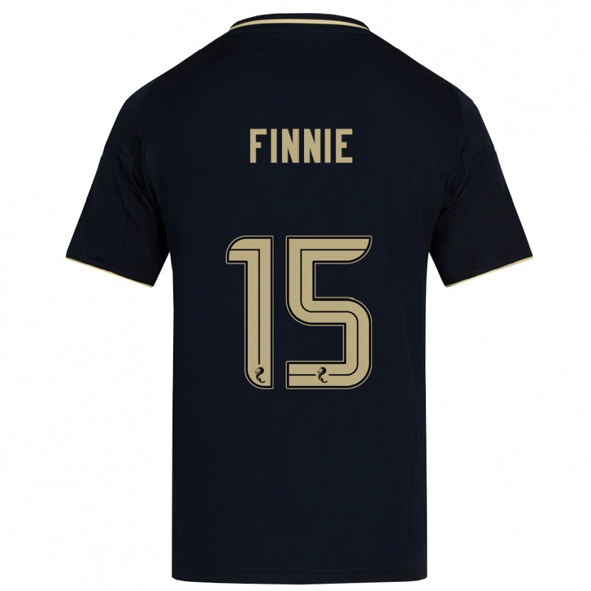Danxen Mujer Camiseta Maddison Finnie #15 Azul Marino Dorado 2ª Equipación 2025/26 La Camisa
