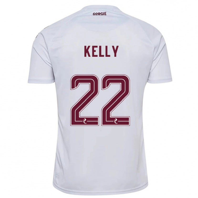 Danxen Mujer Camiseta Ryan Kelly #22 Blanco Borgoña 2ª Equipación 2025/26 La Camisa
