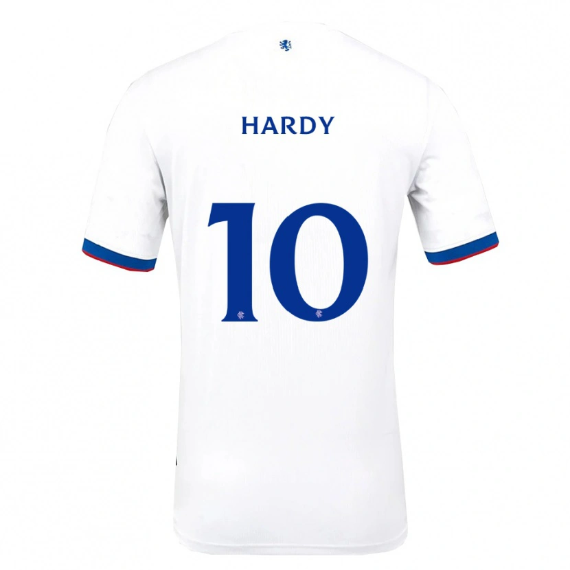 Danxen Mujer Camiseta Rio Hardy #10 Blanco Rojo Azul 2ª Equipación 2025/26 La Camisa