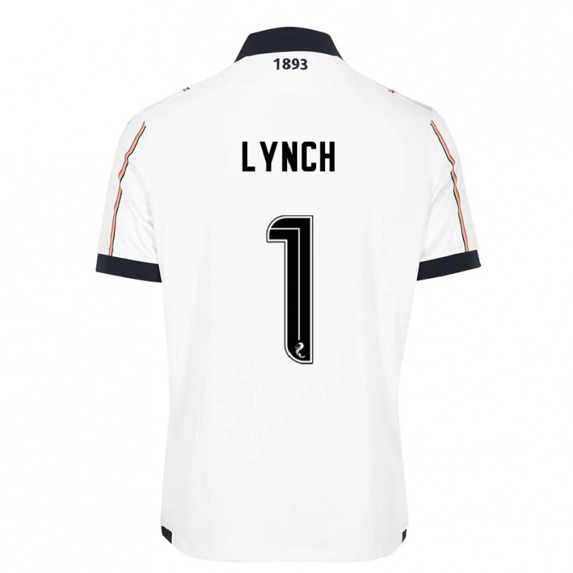 Danxen Mujer Camiseta Ruaridh Lynch #1 Blanco Azul Marino Rojo 2ª Equipación 2025/26 La Camisa