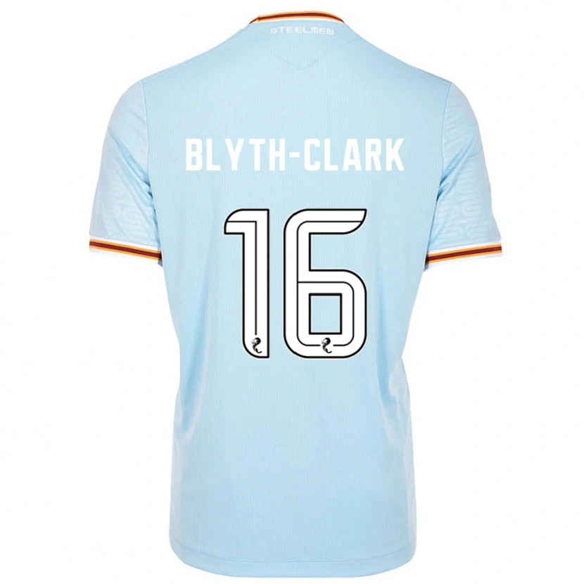 Danxen Mujer Camiseta Mason Blyth-Clark #16 Celeste 2ª Equipación 2025/26 La Camisa
