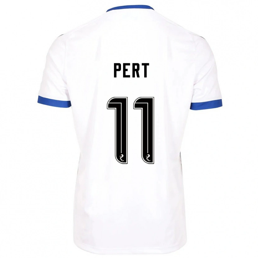 Danxen Mujer Camiseta Bailey Pert #11 Blanco Azul 2ª Equipación 2025/26 La Camisa