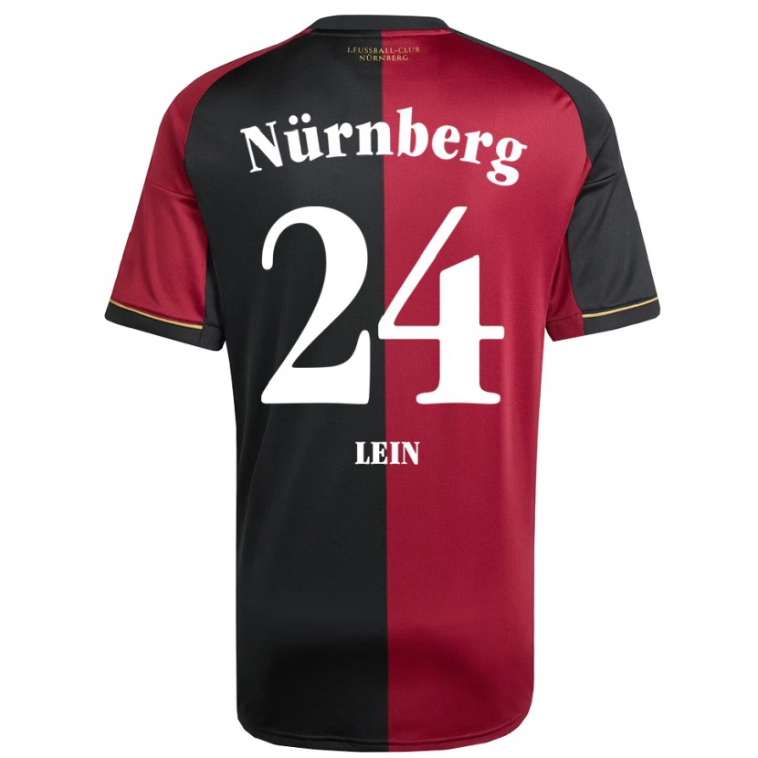 Danxen Niño Camiseta Nastassja Lein #24 Borgoña Negro 1ª Equipación 2025/26 La Camisa