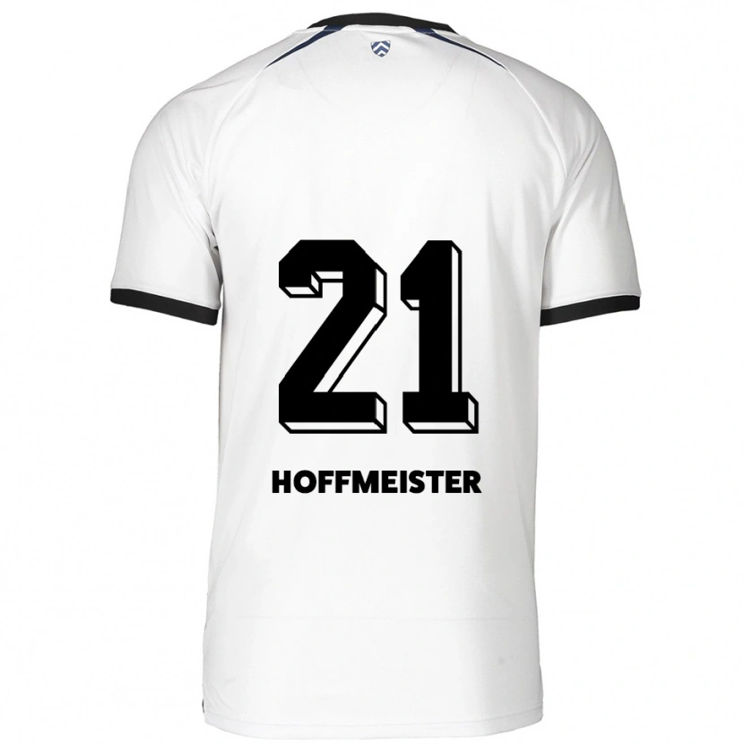 Danxen Niño Camiseta Milan Hoffmeister #21 Blanco Negro 2ª Equipación 2025/26 La Camisa