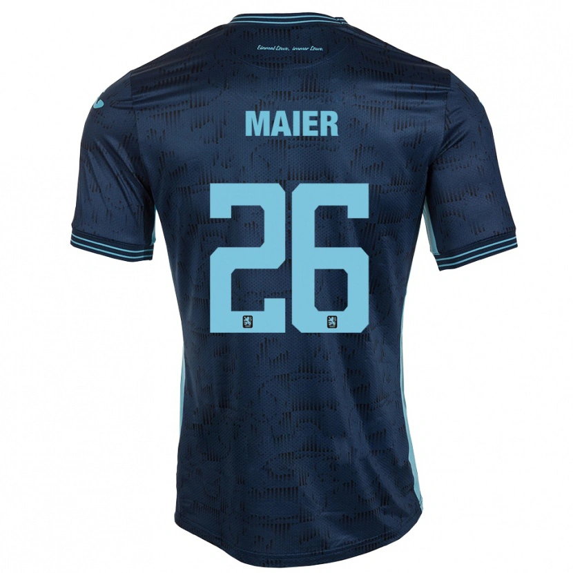 Danxen Niño Camiseta Philipp Maier #26 Azul Real 2ª Equipación 2025/26 La Camisa