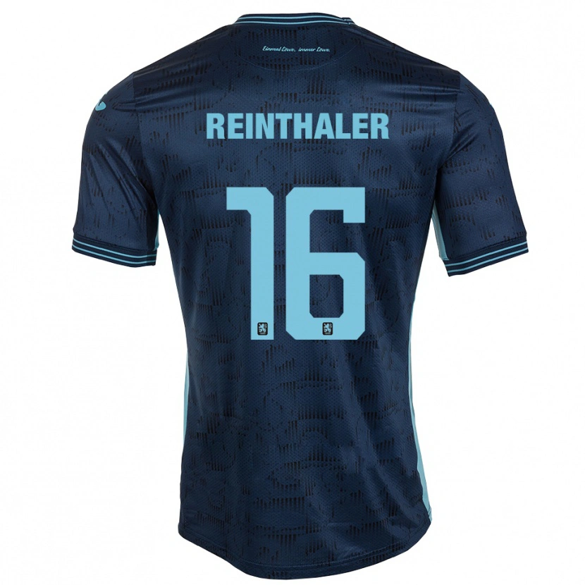 Danxen Niño Camiseta Max Reinthaler #16 Azul Real 2ª Equipación 2025/26 La Camisa