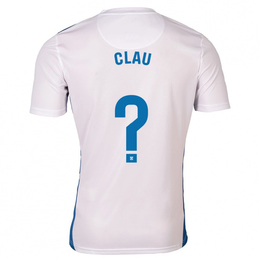 Danxen Hombre Camiseta Claudia Roldán Blanco #0 Blanco Azul 1ª Equipación 2025/26 La Camisa