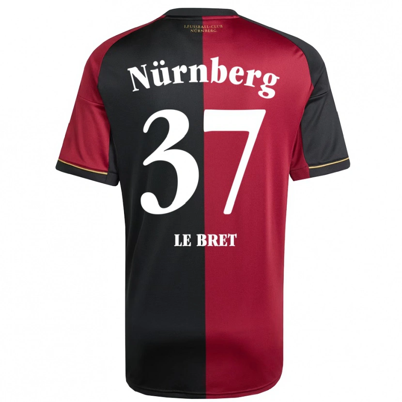 Danxen Hombre Camiseta Noah Maboulou #37 Borgoña Negro 1ª Equipación 2025/26 La Camisa