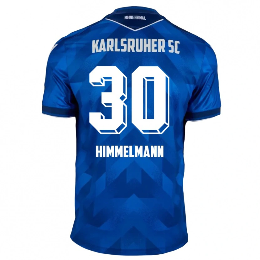 Danxen Hombre Camiseta Robin Himmelmann #30 Azul Blanco 1ª Equipación 2025/26 La Camisa