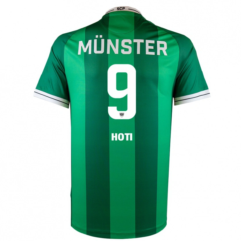 Danxen Hombre Camiseta Arbnor Hoti #9 Verde Blanco 1ª Equipación 2025/26 La Camisa