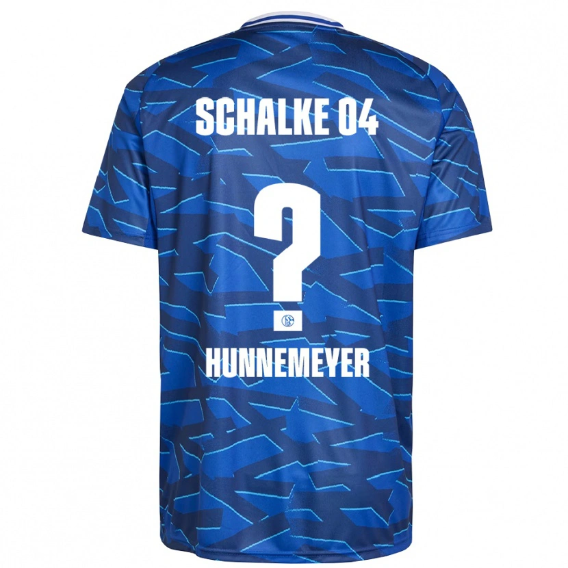 Danxen Hombre Camiseta Maja Hünnemeyer #0 Azul Real Blanco 1ª Equipación 2025/26 La Camisa