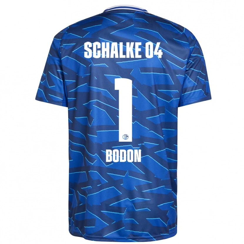 Danxen Hombre Camiseta Nick Bodon #1 Azul Real Blanco 1ª Equipación 2025/26 La Camisa