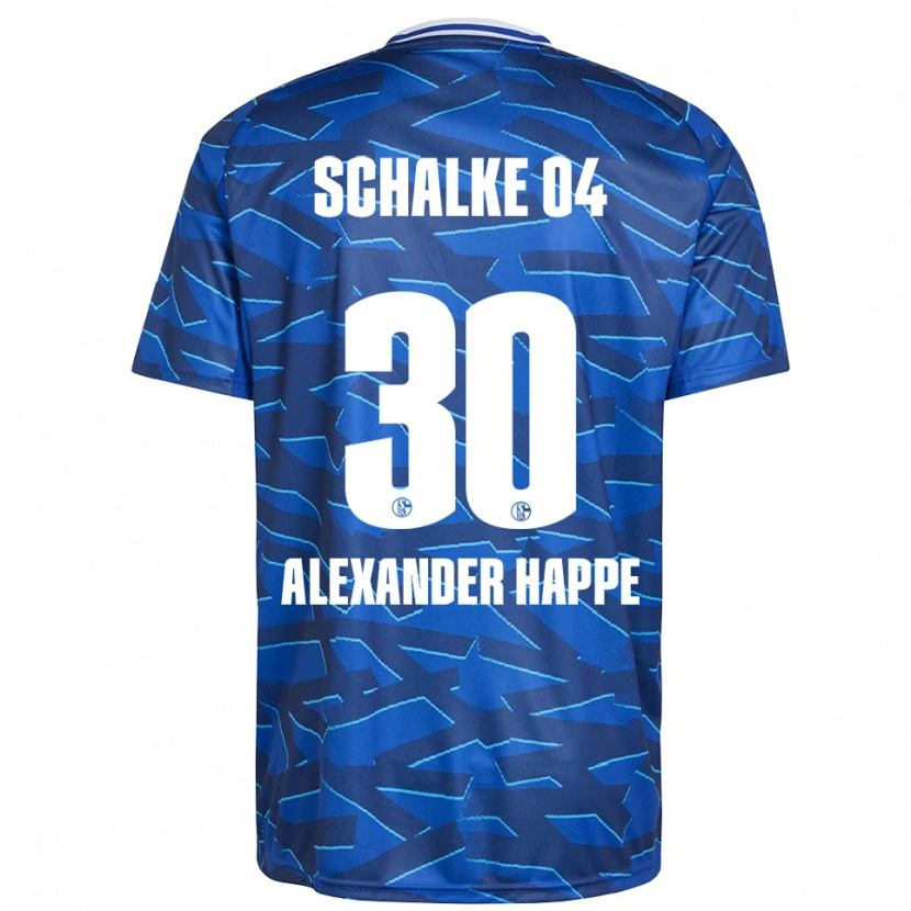 Danxen Hombre Camiseta Luca Alexander Happe #30 Azul Real Blanco 1ª Equipación 2025/26 La Camisa