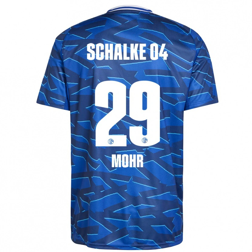 Danxen Hombre Camiseta Tobias Mohr #29 Azul Real Blanco 1ª Equipación 2025/26 La Camisa
