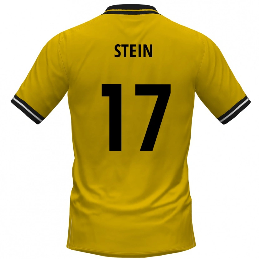 Danxen Hombre Camiseta Hugo Stein #17 Amarillo Negro 1ª Equipación 2025/26 La Camisa