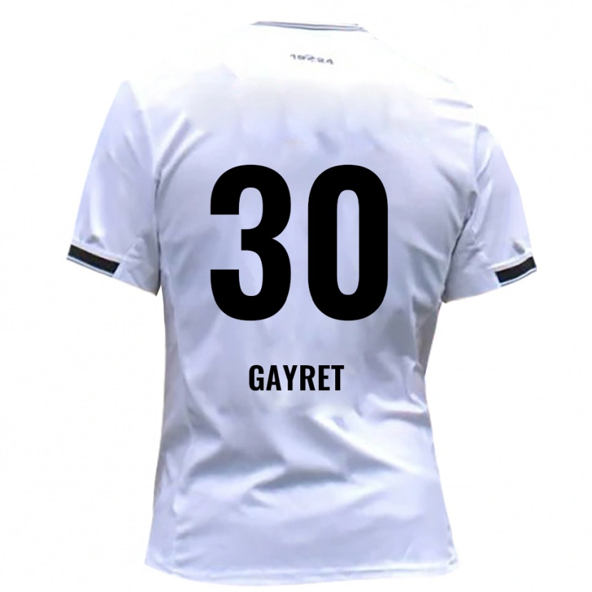 Danxen Hombre Camiseta Timur Gayret #30 Blanco Rojo 1ª Equipación 2025/26 La Camisa