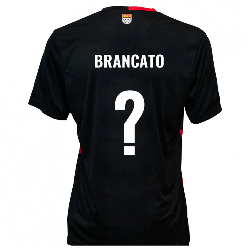 Danxen Hombre Camiseta Elisea Brancato #0 Negro Rojo 1ª Equipación 2025/26 La Camisa