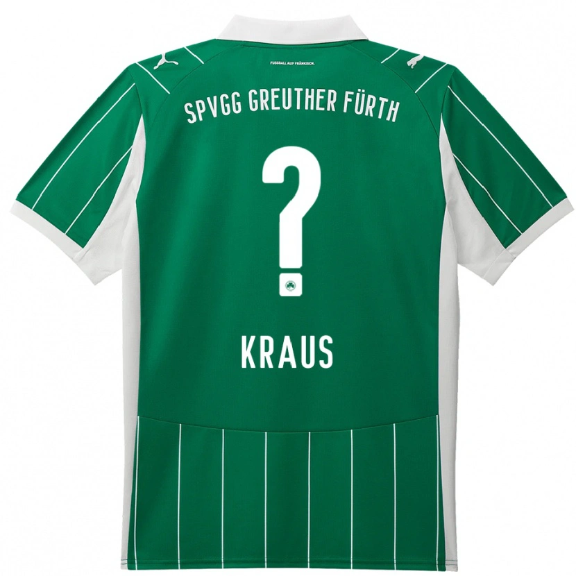 Danxen Hombre Camiseta Scarlett Kraus #0 Verde Blanco 2ª Equipación 2025/26 La Camisa