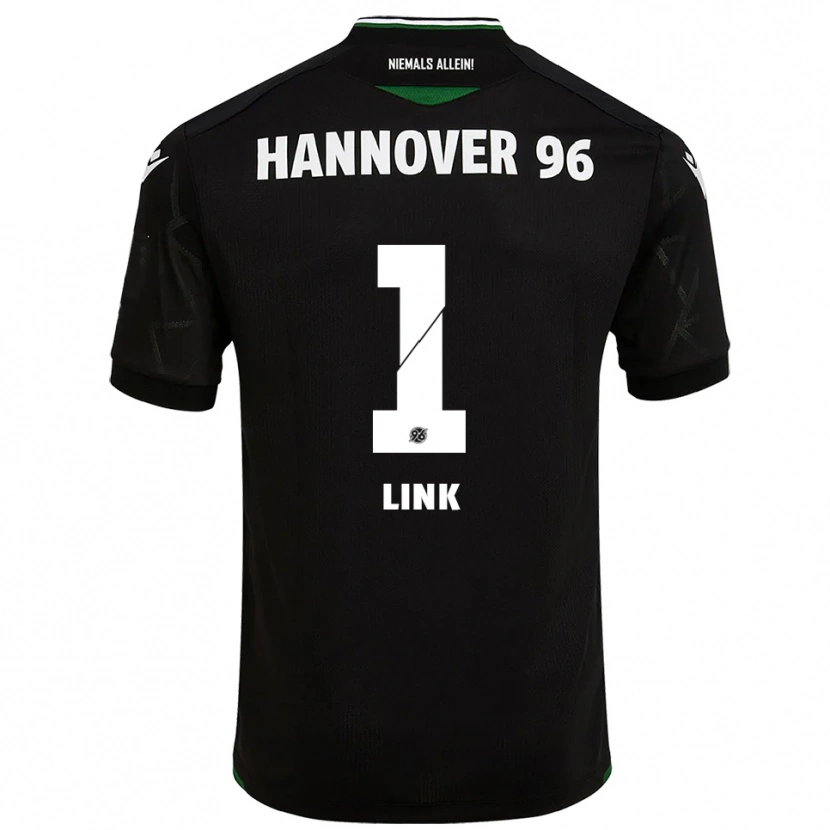 Danxen Hombre Camiseta Jannis Link #1 Negro Verde 2ª Equipación 2025/26 La Camisa