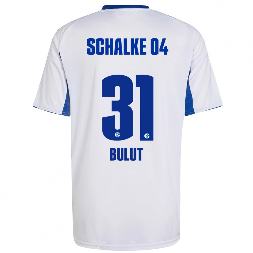 Danxen Hombre Camiseta Taylan Bulut #31 Blanco Azul 2ª Equipación 2025/26 La Camisa