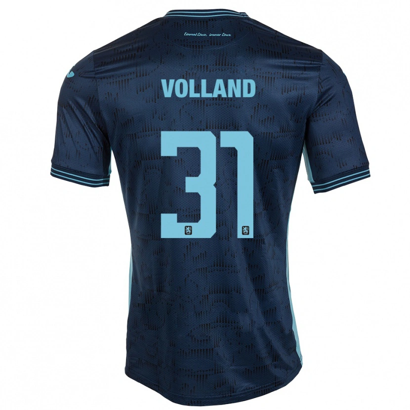 Danxen Hombre Camiseta Kevin Volland #31 Azul Real 2ª Equipación 2025/26 La Camisa