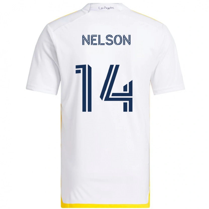 Danxen Niño Camiseta John Nelson #14 Morado Azul 1ª Equipación 2025/26 La Camisa