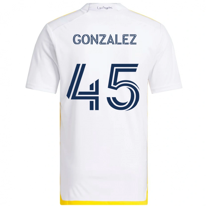 Danxen Niño Camiseta Adrián González #45 Morado Azul 1ª Equipación 2025/26 La Camisa