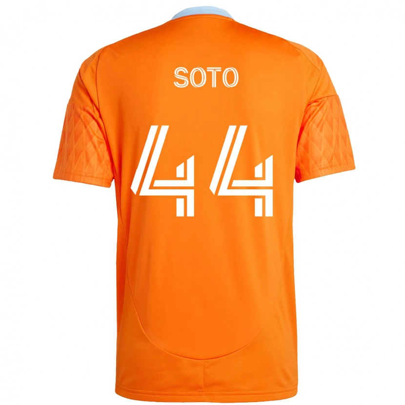 Danxen Niño Camiseta Ezekiel Soto #44 Morado Naranja 1ª Equipación 2025/26 La Camisa