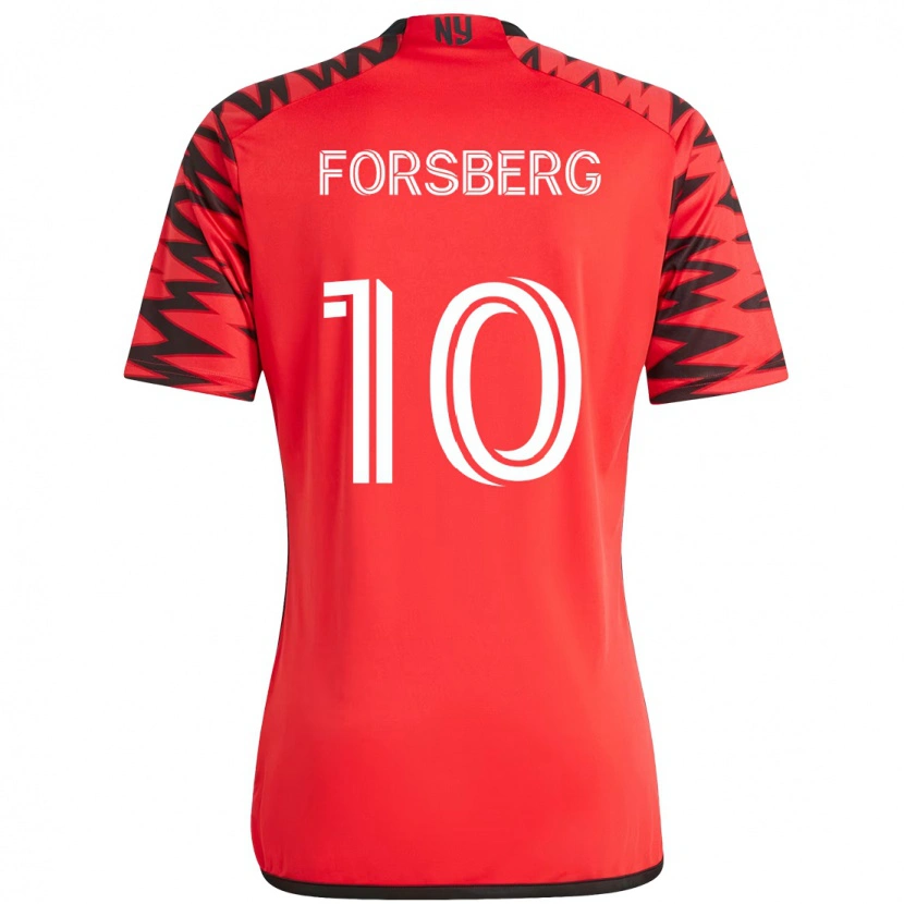 Danxen Niño Camiseta Emil Forsberg #10 Beige Negro 1ª Equipación 2025/26 La Camisa